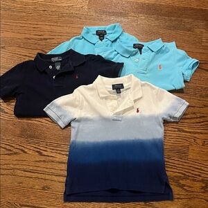 Polo by Ralph Lauren Kids' Polo Shirts - Navy, Light Blue - both 4T